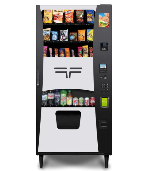 Example combination snack and drink machine